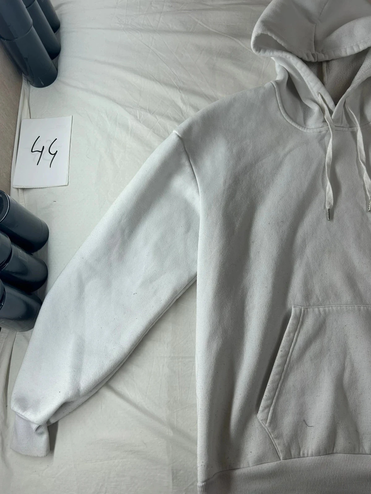 Vintage white hoodie – photo 4